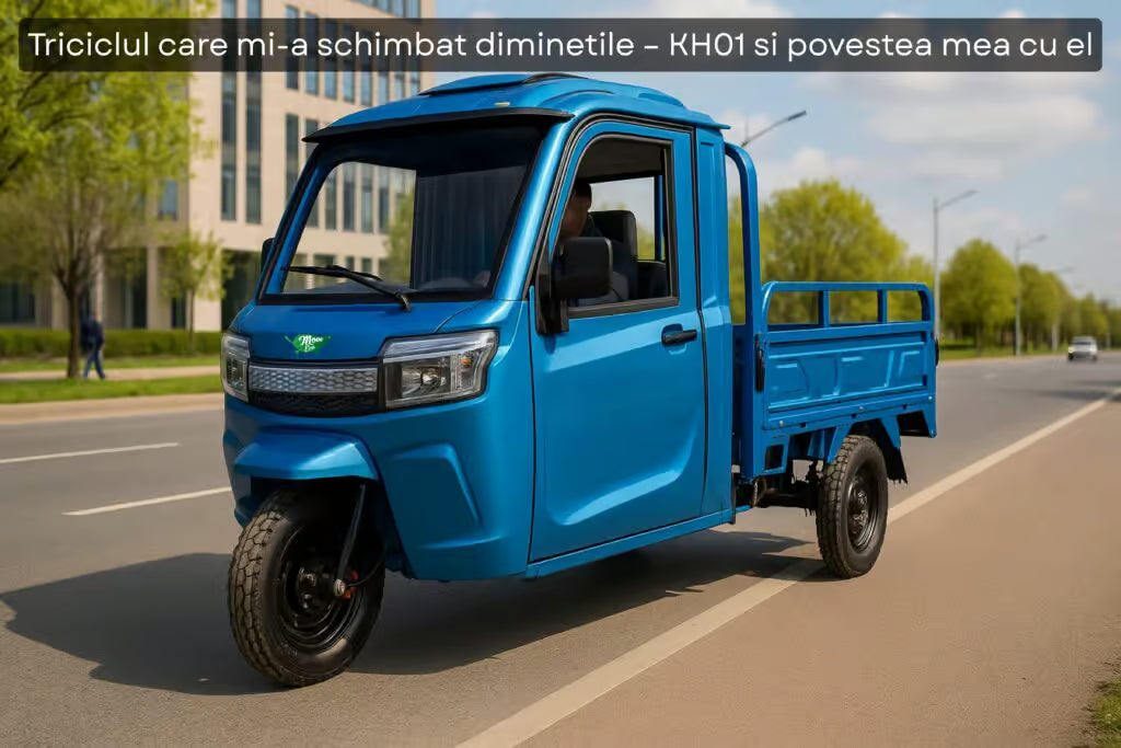 Triciclul care mi-a schimbat rutina – KH01 si povestea mea cu el