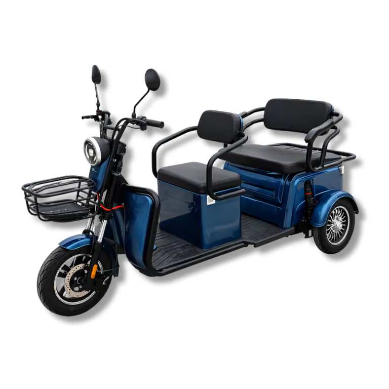 Triciclu Electric Persoane MoveEco 2 locuri P1-00 EEC | Fără Permis | 25 km/h