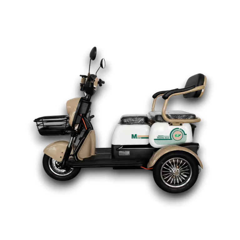 Triciclu Electric Persoane MoveEco S1 Mini | Fără Permis | 25 km/h