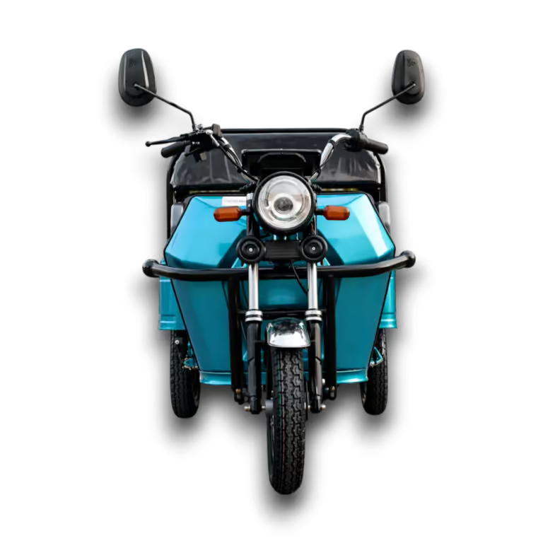 Triciclu Electric Model B03 | 60V/20Ah | 25km/H Fără Permis Albastru