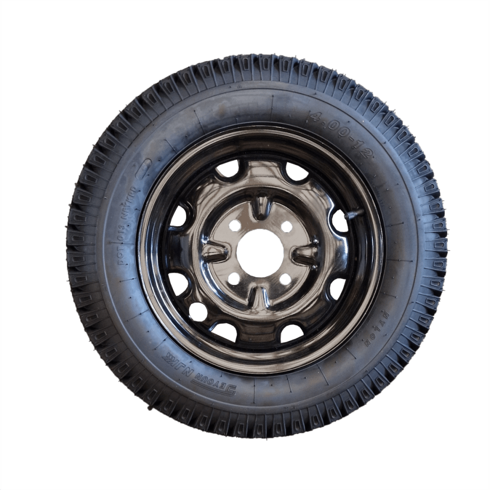 Roată completă tablă 4.00/R12 - 4x100