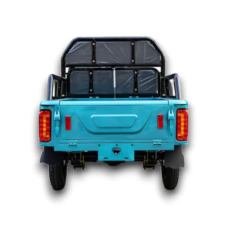 Triciclu Electric Model B03 | 60V/20Ah | 25km/H Fără Permis Albastru